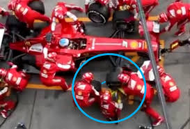 How was kimi raikkonen given the green light to leave his pit box too early in bahrain, leaving one of the ferrari mechanics with a broken leg? Poetry In Motion Lean Lessons From Pit Stop Perfection Clarityvm