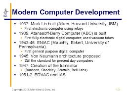 This was the source for atanasoff's comment that there is enough credit for everyone in the field. Chapter 1 Computers And Systems The Architecture Of