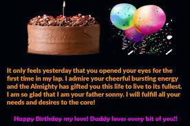 Happy birthday to my favorite dad in the world! Autistic Special Child Heartwarming Birthday Wishes From Mom Dad