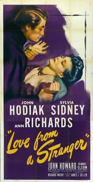 Love from a Stranger Movie Posters From Movie Poster Shop