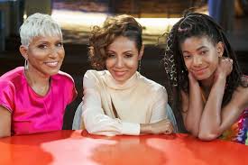 Image Result For Jada Pinkett Smith Hairstyles Red Table Jada Pinkett Smith Table Talk Jada