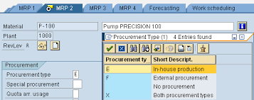 This is a key which is used to regulate the material requirements planning. Sap Cost Estimates And Procurement Type Erpcorp Sap Fico Blog