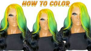 This procedure is where the wig is immersed in a hot water bath with your favorite bright. How To Dye A Wig At Home For Beginners In 2021