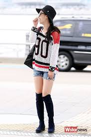 150822 at incheon international airport from shanghai (cre: Song Ji Hyo Airport Fashion