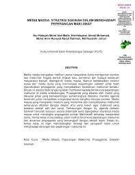 Menu diet harian untuk kurus; Pdf Media Massa Strategi Dakwah Dalam Menghadapi Peperangan Maklumat