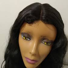 Human hair blend wig