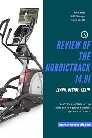 Review Of The Nordictrack 14 9i Nordictrack How To Run Faster Nordictrack Elliptical
