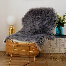 Check spelling or type a new query. Iisutas Faux Fur Sheepskin Rug Fluffy Chair Seat Cover Floor Mat Carpet Area Rugs For Living Room 2 Ft X 3 Ft Grey Buy Online In Aruba At Aruba Desertcart Com Productid 63326362