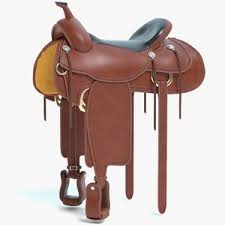 Western saddles are typically made of leather, built for riding over long periods of time while herding cattle. 3d Saddle Models Turbosquid