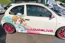 love live hanayo koizumi itasha hayasaka cooterie car cartoon tokyo drift cars car decals vinyl