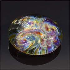 Carry Me With You Pocket Charm Memorial Glass Artful Ashes Cremation Glass Art
