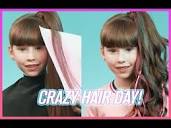 CRAZY HAIR DAY ♥ DÍA DEL PELO LOCO ♥ 2019 - YouTube