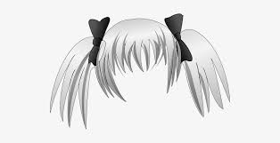 The anime girl for hairstyles. Hairstyles Hair Girl Female Blonde Pigtail Anime Girl Hair Png Png Image Transparent Png Free Download On Seekpng