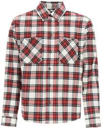 Sold and shipped by aventura clothing. White And Black Flannel Shirt For Men Shop The World S Largest Collection Of Fashion Shopstyle