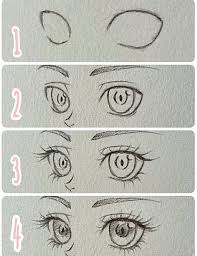 Once you're comfortable drawing a basic anime eye, you can make adjustments depending on the expression you want to convey, like happiness, sadness, anger. 22 Eye Drawing Ideas And Tutorials Beautiful Dawn Designs Eye Drawing Tutorials Drawings Art Drawings Sketches