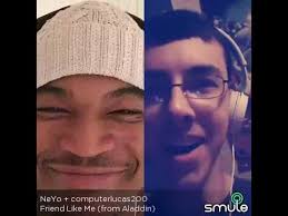 Singing Friend Like Me with NeYo