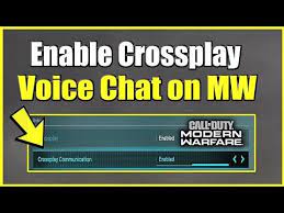 How To Turn On Crossplay Voice Chat On Call Of Duty Modern Warfare Or Warzone Easy Method Youtube Voice Chat The Voice Modern Warfare