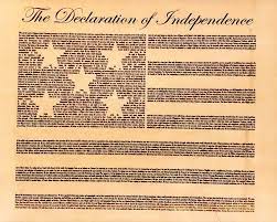 Declaration Of Independence Full Text Poster Etsy Declaration Of Independence Declaration Document Frame