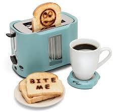 Pop Art Toaster With Usb Cup Warmer Quirky Kitchen Unique Kitchen Appliances Unique Kitchen