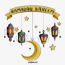 كرتون رمضان مهرجان العناصر الملونة القمر والنجوم المرسومة رمضان مهرجان png وملف psd للتحميل مجانا ramadan ramadan poster ramadan images