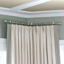 Drapery Hardware Curtains Denver Finishing Touches Corner Window Curtains Modern Curtains Corner Curtains
