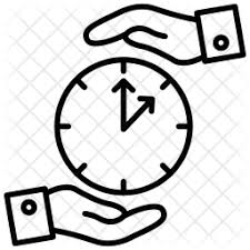 save time icon of line style available in svg png eps ai icon fonts save time icon