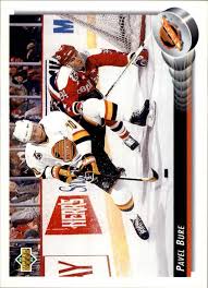 As described in title.economy shipping in canada is $2.95economy shipping to usa 363409251133 1992 93 Upper Deck 156 Pavel Bure Nm Mt