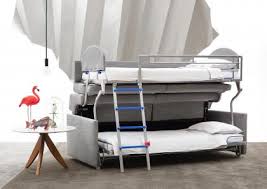 In order to complete your sofa bed system, beside the futon frame. Due Sofa Bed Converts Into A Sofa Bunk Bed Berto Salotti