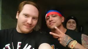 What photos do you have with wrestlers?