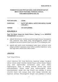 Terdapat banyak kemudahan yang disediakan, antaranya Https Pardocs Sinarproject Org Documents 2019 March April Parliamentary Session Oral Questions Soalan Lisan 2019 03 18 Parliamentary Replies Par14p2m1 Soalan Lisan 8 Pdf