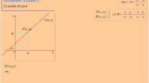 Cu alte cuvinte, ecuatia unei drepte reprezinta o relatie care este respectata de toate punctele aflate pe dreapta. Ecuatiile Dreptei Geometrie Analitica Youtube