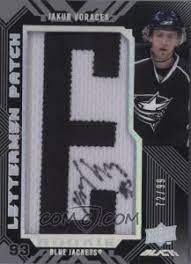Jakub voráček z čr (druhý zleva) se raduje z gólu na 3:2. Rookie Letterman Auto Redemption Jakub Voracek Checklistcenter Com