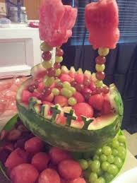 Hello Kitty Fruit Tray Fruit Creations Fruit Displays Fruit Tray