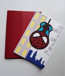 Spider Man Birthday Card Greeting Card Invitation Etsy In 2021 Superhero Gift Card Birthday Card Drawing Spiderman Gifts