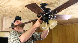How to change a light fixture on a ceiling fan ceiling fan projects. How To Replace A Ceiling Fan With A Light Fixture Ceiling Fan Repair Youtube