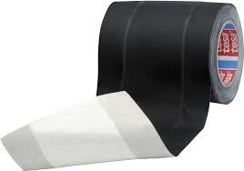Most often, people use corn starch to hold the fabric to the walls and only use the tape to hold it in place till the wall is painted with that ingredient. Tesa Cable Cover Tape 04611 0 0 Pp Black Matt 25000 Mm Content 25 M Conrad Com