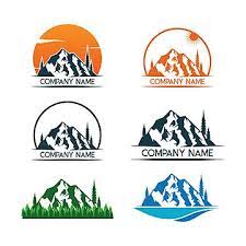 Montanha Logotipo Modelo Vector Icone Logo Icones Icones De Montanha Imagem Png E Vetor Para Download Gratuito Ilustrasi Ikon Adobe Illustrator Desain Logo