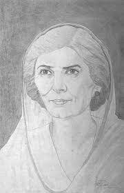 Image Result For Fatima Jinnah Handmade Sketch Sketches Image Male Sketch