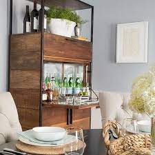 Cabinets & storage for your dining room. Bar Cabinet With Fold Down Table Design Ideas