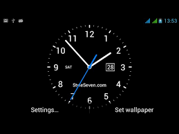 Wallpaper clocks are a special format of desktop wallpaper which are professionally programmed and designed to display the correct time and date. Analog Clock Live Wallpaper 7 Youtube