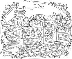 Christmas Train Coloring Pages For Adults Free Christmas Coloring Pages Printable Christmas Coloring Pages Train Coloring Pages