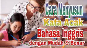 Soal menyusun ragangan teks tanggapan pelajaran bahasa. Cara Menyusun Kata Acak Dengan Mudah Dan Benar Part 1 Youtube