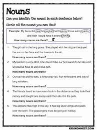 All printable noun worksheets are free to duplicate for home or classroom use. Noun Study Worksheet Common Core