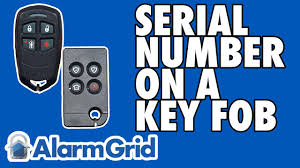 Setting up a key with a keycafe fob. Finding The Serial Number On A Honeywell Key Fob Youtube