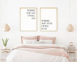 Where You Go Wall Art Where You Stay Print Bedroom Wall Etsy Printable Bedroom Decor Bedroom Wall Bedroom Wall Decor Above Bed