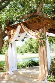 30 Chic Wedding Tent Decoration Ideas Wedding Arch Rustic Burlap Wedding Decorations Wedding Pergola