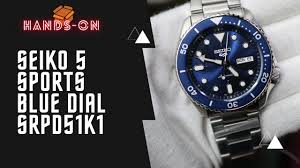 2019 edition of seiko 5 sports line. Unboxing Seiko 5 Sports Blue Dial Srpd51k1 Youtube