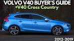 Video Volvo V40 buyers guide (2012-2019) Avoid buying a broken ... - YouTube