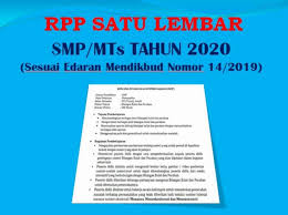 Kelengkapan perangkat pembelajaran file silabus bahasa inggris smp kurikulum 2013 ialah contoh referensi yang akan admin bagikan kali ini, dengan demikian buat rekan pendidik yang sedang menyiapkan rencana dan pengaturan kegiatan mengajar, dapat memanfaatkan dokumen tersebut. Contoh Rpp Satu Lembar Bahasa Inggris Smp Mts Tahun 2020