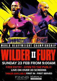 The ppv main card is at 9 p.m. Wilder Fury 2 On Behance